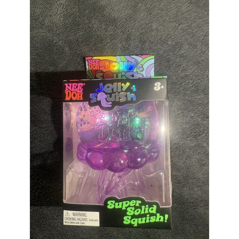 Nee doh Jelly Squish Purple Authentic